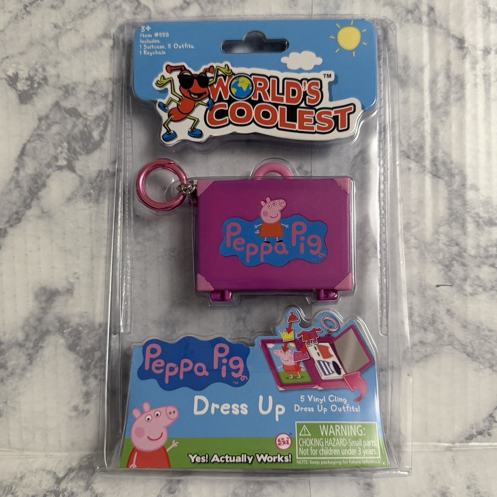 Peppa Pig World's Coolest Smallest Dress Up Set Brand New